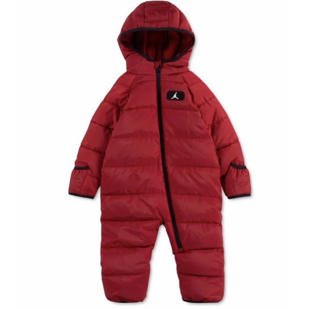 Air Jordan Jumpman Hooded Heavy weight Snowsuit Red 2T . New With Tag.Retail $95